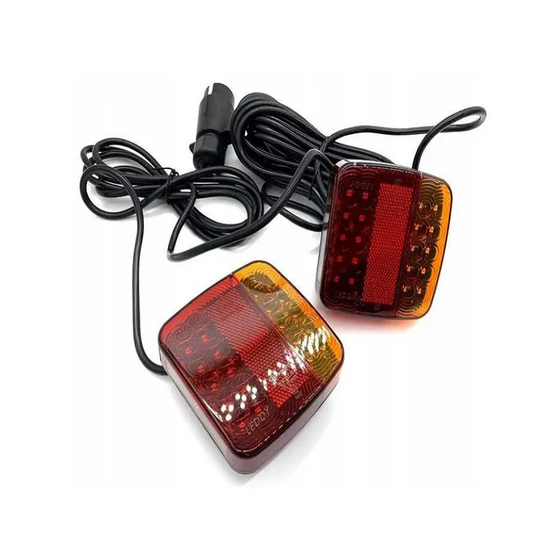 Σετ μαγνητικά φανάρια φλας/στοπ 12V για τρέιλερ IP65 2τμχ με καλώδιο 2.5+7m Σετ μαγνητικά φανάρια φλας/στοπ 12V για τρέιλερ IP65 2τμχ με καλώδιο 2.5+7m