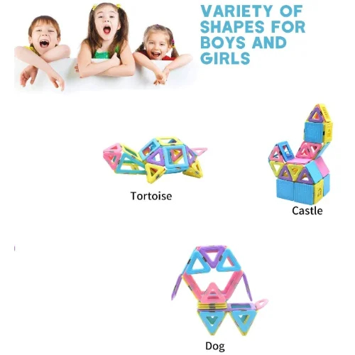 Σετ Μαγνητικά Τουβλάκια Κατασκευών 45τμχ – Εκπαιδευτικό STEM Παιχνίδι για Παιδιά Σετ Μαγνητικά Τουβλάκια Κατασκευών 45τμχ – Εκπαιδευτικό STEM Παιχνίδι για Παιδιά