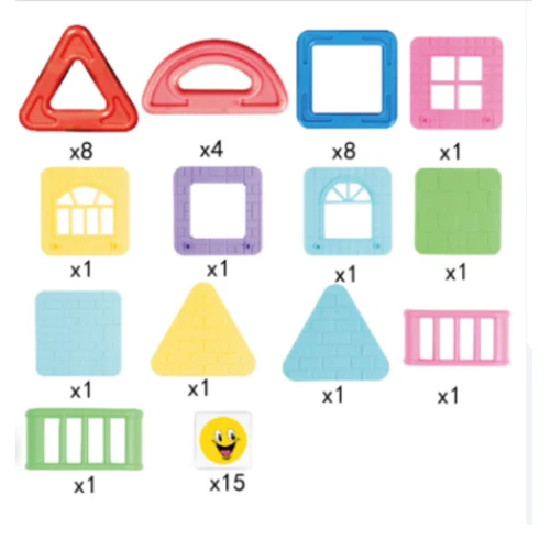 Σετ Μαγνητικά Τουβλάκια Κατασκευών 45τμχ – Εκπαιδευτικό STEM Παιχνίδι για Παιδιά Σετ Μαγνητικά Τουβλάκια Κατασκευών 45τμχ – Εκπαιδευτικό STEM Παιχνίδι για Παιδιά