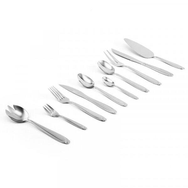 Σετ Μαχαιροπίρουνα και Εργαλεία Σερβιρίσματος από Ανοξείδωτο Ατσάλι 35τμχ Ασημί Σετ Μαχαιροπίρουνα και Εργαλεία Σερβιρίσματος από Ανοξείδωτο Ατσάλι 35τμχ Ασημί