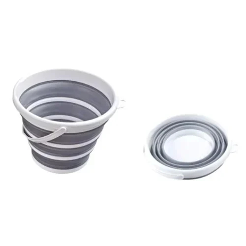 Σετ Μπάνιου Μωρού 4τμχ με Πτυσσόμενη Μπανιέρα, Θερμόμετρο LED και Αντιολισθητική Βάση σε Λευκό/Γκρί Χρώμα Σετ Μπάνιου Μωρού 4τμχ με Πτυσσόμενη Μπανιέρα, Θερμόμετρο LED και Αντιολισθητική Βάση σε Λευκό/Γκρί Χρώμα