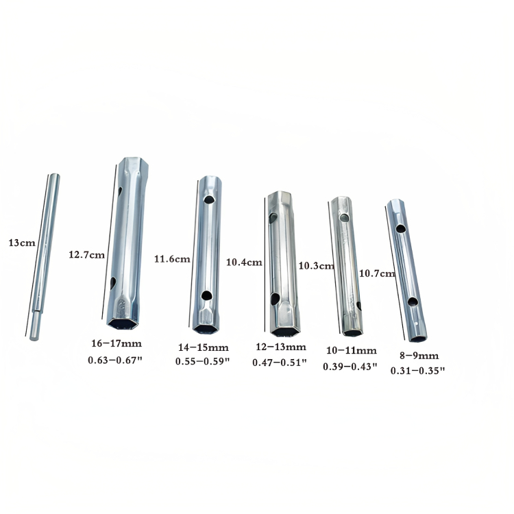 Σετ Μπουζόκλειδα με Μανέλα 8-17mm - 6 Τεμάχια Σετ Μπουζόκλειδα με Μανέλα 8-17mm - 6 Τεμάχια