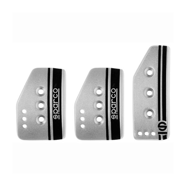 Σετ Πεταλιέρες Αλουμινίου Αυτοκινήτου Sparco για Χειροκίνητα Αυτοκίνητα Universal Ασημί Σετ Πεταλιέρες Αλουμινίου Αυτοκινήτου Sparco για Χειροκίνητα Αυτοκίνητα Universal Ασημί