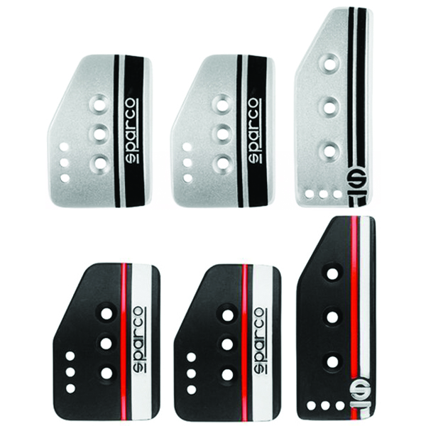 Σετ Πεταλιέρες Αλουμινίου Αυτοκινήτου Sparco για Χειροκίνητα Αυτοκίνητα Universal Ασημί Σετ Πεταλιέρες Αλουμινίου Αυτοκινήτου Sparco για Χειροκίνητα Αυτοκίνητα Universal Ασημί