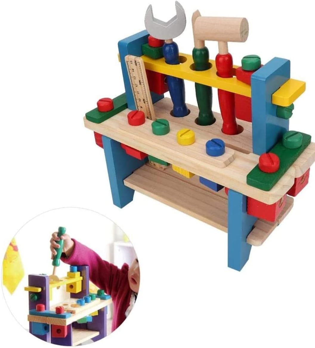 Σετ Πολύχρωμος Πάγκος Εργαλείων για Κατασκευές DIY για Ηλικίες 3 + Ετών Σετ Πολύχρωμος Πάγκος Εργαλείων για Κατασκευές DIY για Ηλικίες 3 + Ετών