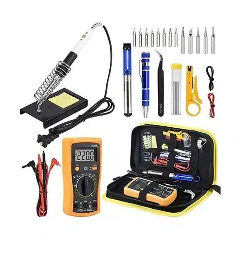 Σετ Σταθμός Κόλλησης 60W - Κολλητήρι Ρεύματος με Ρύθμιση Θερμοκρασίας και Εργαλεία Pervoi Σετ Σταθμός Κόλλησης 60W - Κολλητήρι Ρεύματος με Ρύθμιση Θερμοκρασίας και Εργαλεία Pervoi