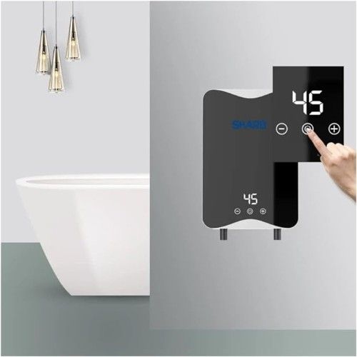 Σετ Ταχυθερμοσίφωνας με Oθόνη θερμοκρασίας Μπάνιου - Kουζίνας Mονοφασικός 5kW – Tηλέφωνο Nτουζ Σετ Ταχυθερμοσίφωνας με Oθόνη θερμοκρασίας Μπάνιου - Kουζίνας Mονοφασικός 5kW – Tηλέφωνο Nτουζ