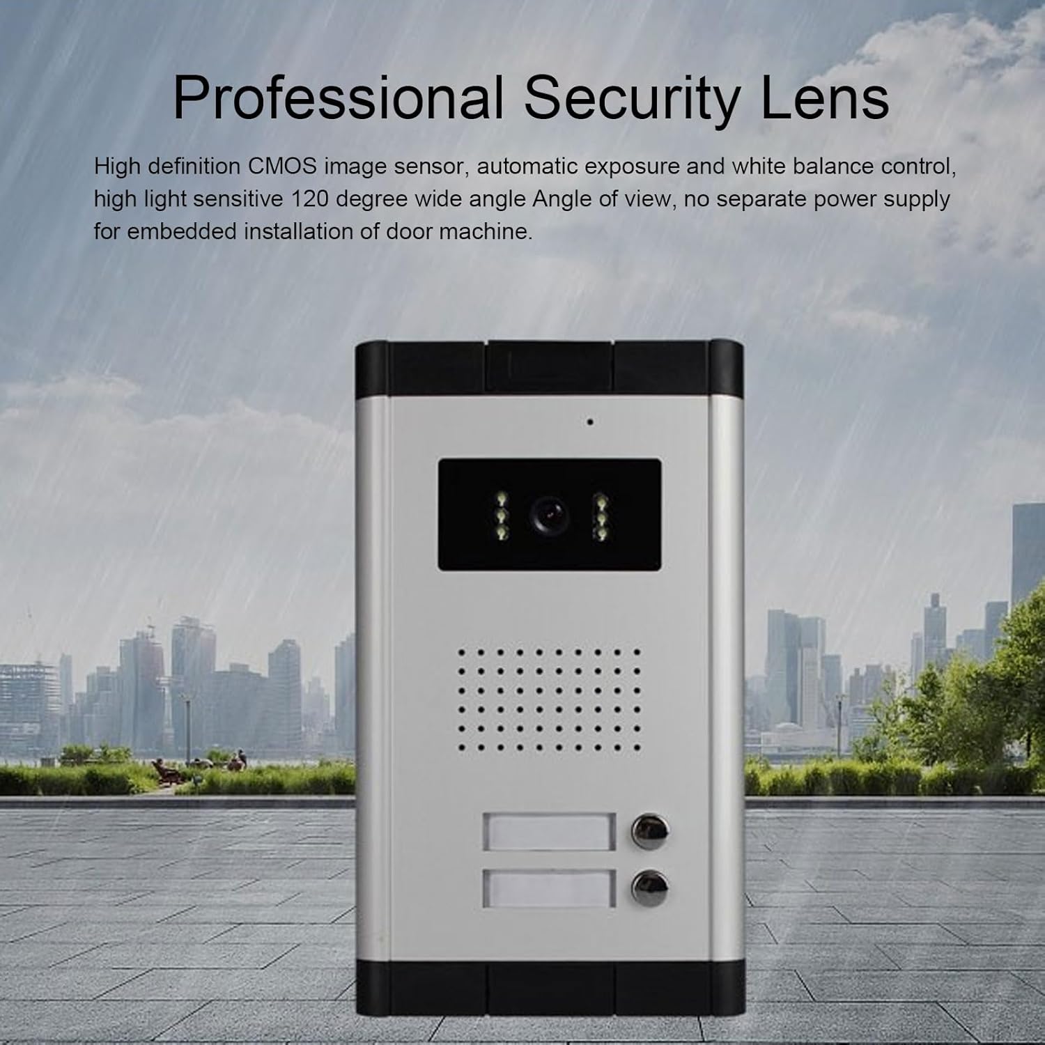 Σετ Θυροτηλέφωνο με 2 Έγχρωμες Θυροτηλεοράσεις LCD 7” και Κουδούνι με Νυχτερινή Υπέρυθρη Κάμερα Σετ Θυροτηλέφωνο με 2 Έγχρωμες Θυροτηλεοράσεις LCD 7” και Κουδούνι με Νυχτερινή Υπέρυθρη Κάμερα