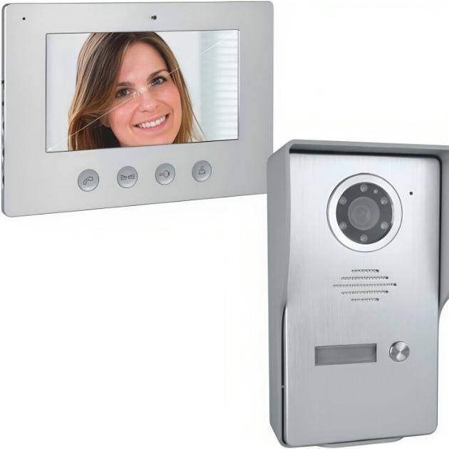 Σετ Θυροτηλεόρασης με Οθόνη 7″ & 2 Κουδούνια - Κάμερες με Αμφίδρομη Επικοινωνία Σετ Θυροτηλεόρασης με Οθόνη 7″ & 2 Κουδούνια - Κάμερες με Αμφίδρομη Επικοινωνία