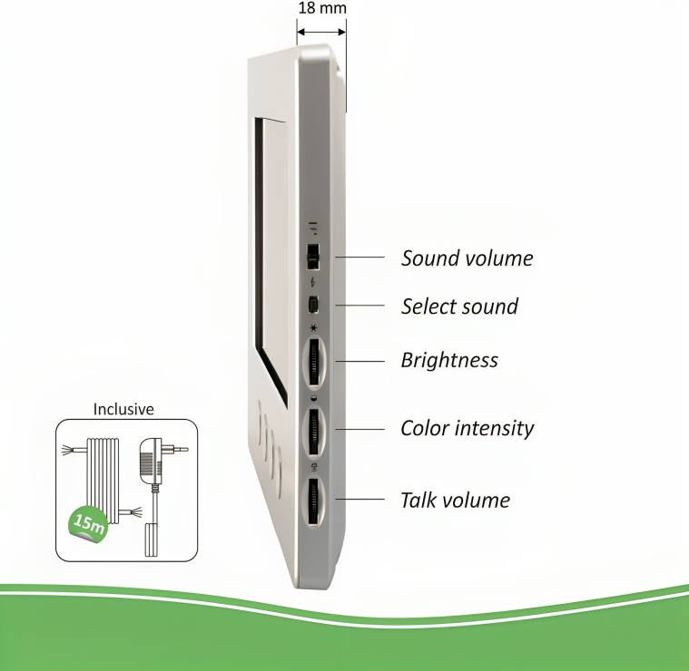Σετ Θυροτηλεόρασης με Οθόνη 7″ & 2 Κουδούνια - Κάμερες με Αμφίδρομη Επικοινωνία Σετ Θυροτηλεόρασης με Οθόνη 7″ & 2 Κουδούνια - Κάμερες με Αμφίδρομη Επικοινωνία