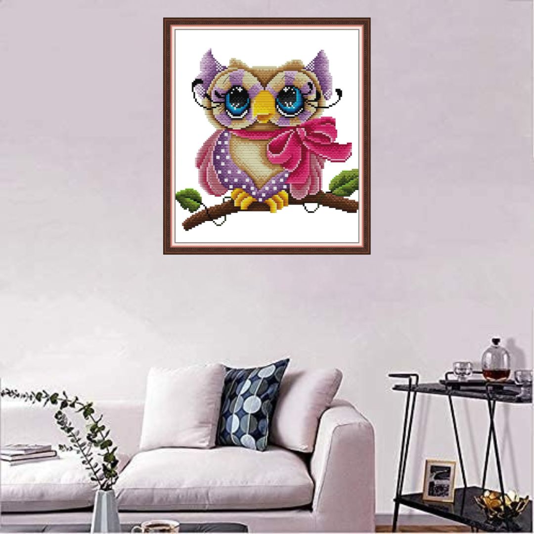 Σετ Χειροτεχνίας Ψηφιδωτό Diamont Dotz 30 x 40cm με Σχέδιο Κουκουβάγια Σετ Χειροτεχνίας Ψηφιδωτό Diamont Dotz 30 x 40cm με Σχέδιο Κουκουβάγια