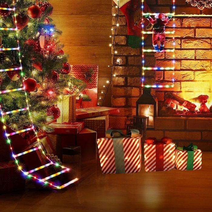 Σετ Χριστουγεννιάτικα Διακοσμητικά Φωτιζόμενα Κουτιά Δώρου 28, 22.5 & 16.5cm Σετ Χριστουγεννιάτικα Διακοσμητικά Φωτιζόμενα Κουτιά Δώρου 28, 22.5 & 16.5cm