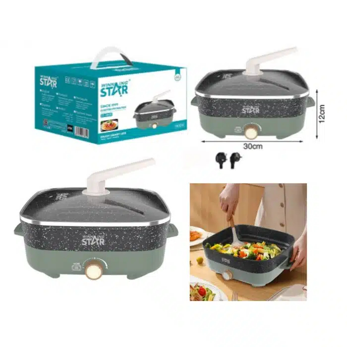 Σκεύος με Ρυθμιζόμενο Θερμοστάτη 1600W 30x12cm Winning Star Winstar Σκεύος με Ρυθμιζόμενο Θερμοστάτη 1600W 30x12cm Winning Star Winstar