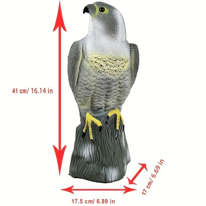 Σκιάχτρο Ομοίωμα Γερακιού - Φυσικό Απωθητικό Τρωκτικών & Πτηνών Σκιάχτρο Ομοίωμα Γερακιού - Φυσικό Απωθητικό Τρωκτικών & Πτηνών