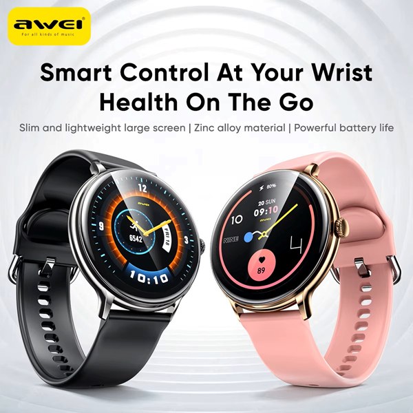 Smartwatch AMOLED Awei H11 – Κλήσεις Bluetooth, Καρδιακοί Παλμοί & Οξυγόνο Smartwatch AMOLED Awei H11 – Κλήσεις Bluetooth, Καρδιακοί Παλμοί & Οξυγόνο