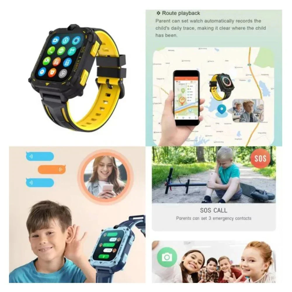 Smartwatch για Παιδιά με Παρακολούθηση GPS, Βιντεοκλήσεις & Λειτουργία SOS Smartwatch για Παιδιά με Παρακολούθηση GPS, Βιντεοκλήσεις & Λειτουργία SOS