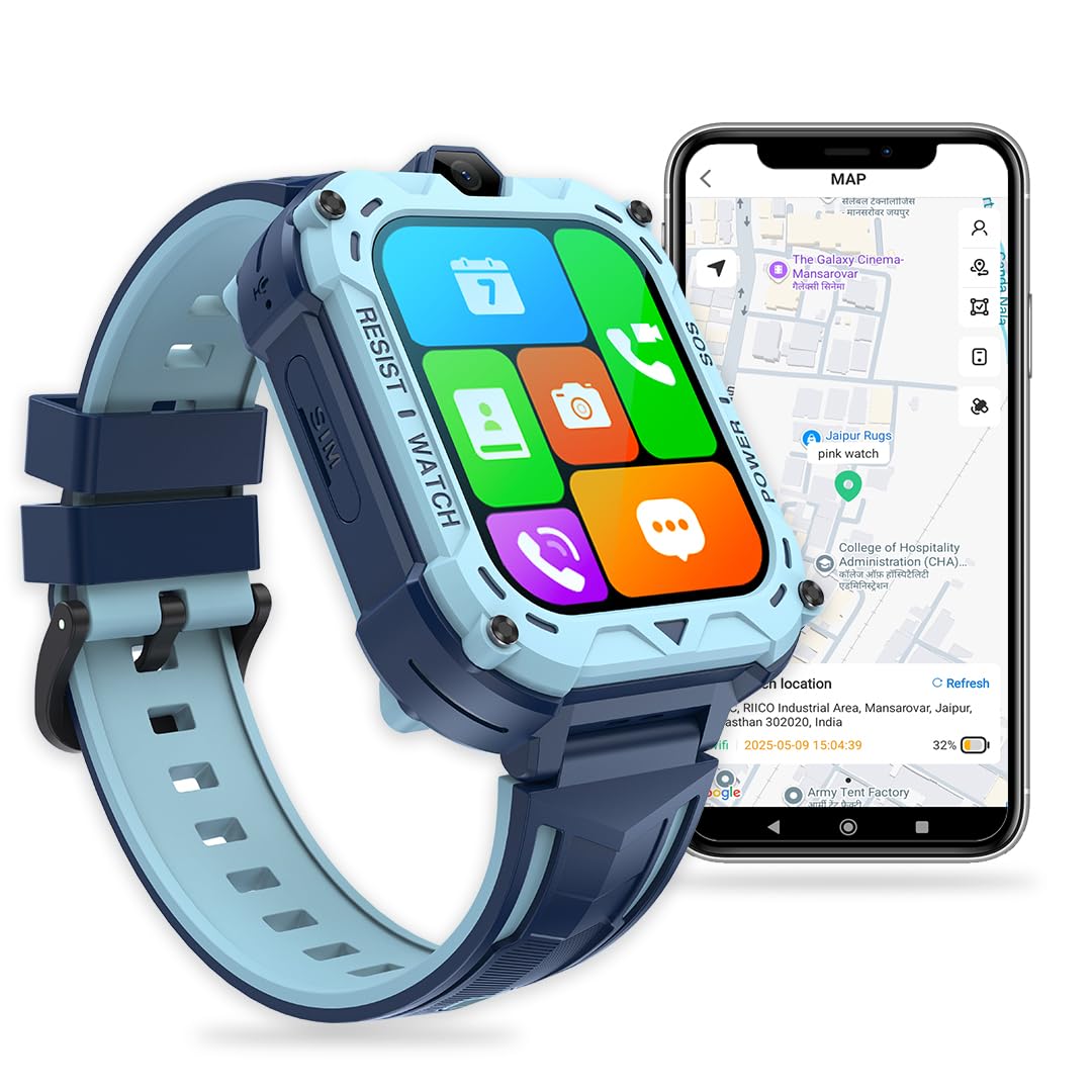 Smartwatch για Παιδιά με Παρακολούθηση GPS, Βιντεοκλήσεις & Λειτουργία SOS Smartwatch για Παιδιά με Παρακολούθηση GPS, Βιντεοκλήσεις & Λειτουργία SOS