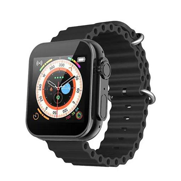 Smartwatch με Παλμογράφο ,Απάντηση Κλήσεων – Μηνυμάτων ,Ειδοποίηση Εφαρμογών και Οθόνη Αφής σε Μαύρο Χρώμα Smartwatch με Παλμογράφο ,Απάντηση Κλήσεων – Μηνυμάτων ,Ειδοποίηση Εφαρμογών και Οθόνη Αφής σε Μαύρο Χρώμα