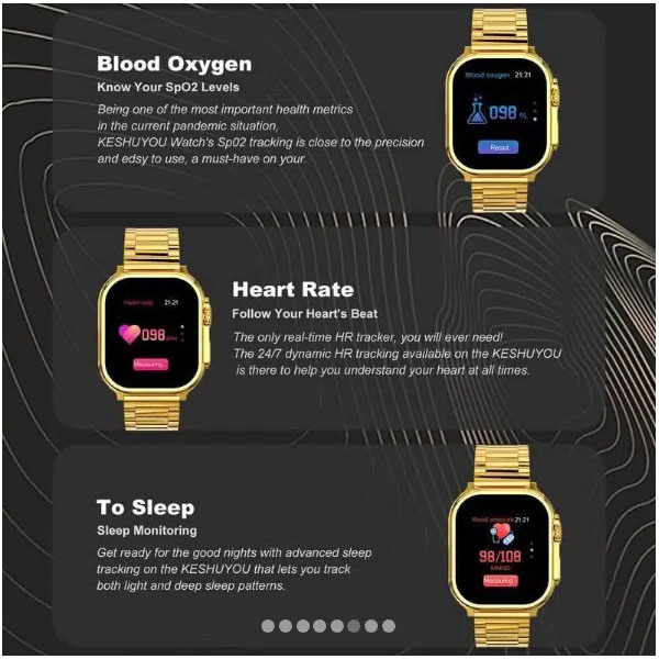 Smartwatch Με Παλμογράφο- Ένδειξη Μηνυμάτων Και Bluetooth- M9 Ultra Max Χρυσό Smartwatch Με Παλμογράφο- Ένδειξη Μηνυμάτων Και Bluetooth- M9 Ultra Max Χρυσό