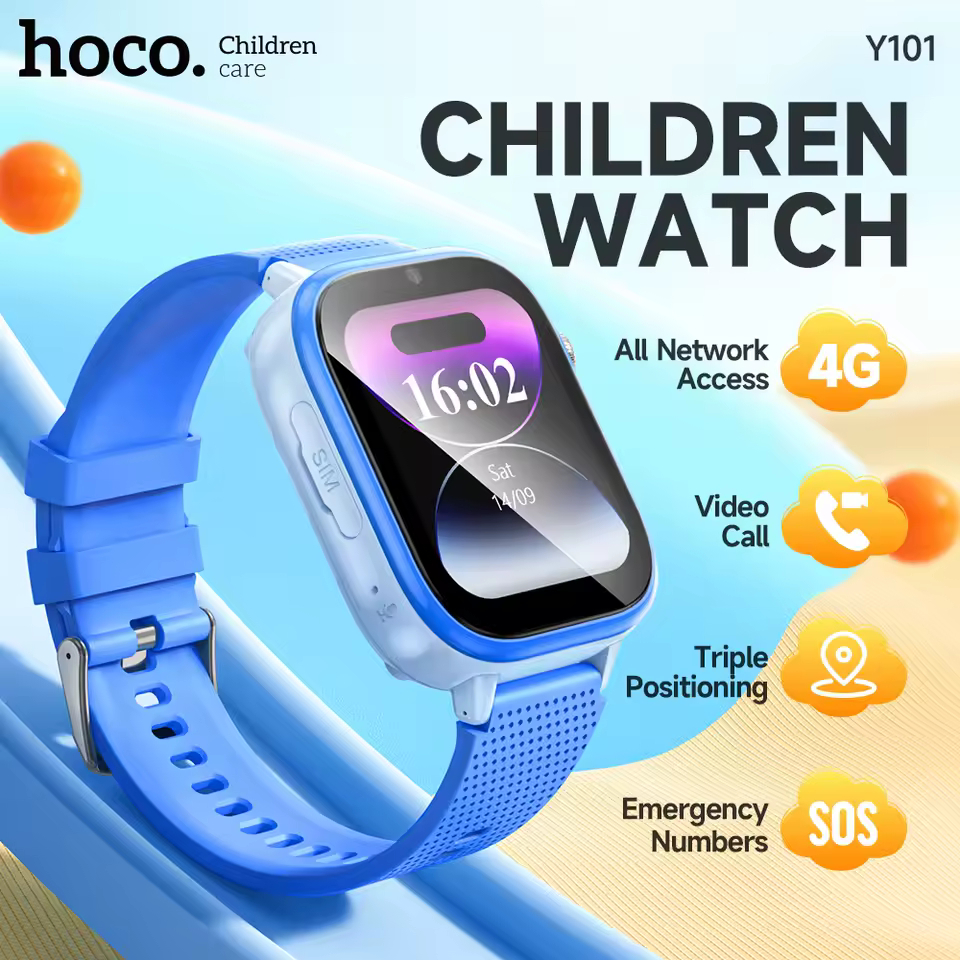 Smartwatch Παιδικό 4G με GPS, WiFi & Κάμερα - Hoco Smartwatch Παιδικό 4G με GPS, WiFi & Κάμερα - Hoco