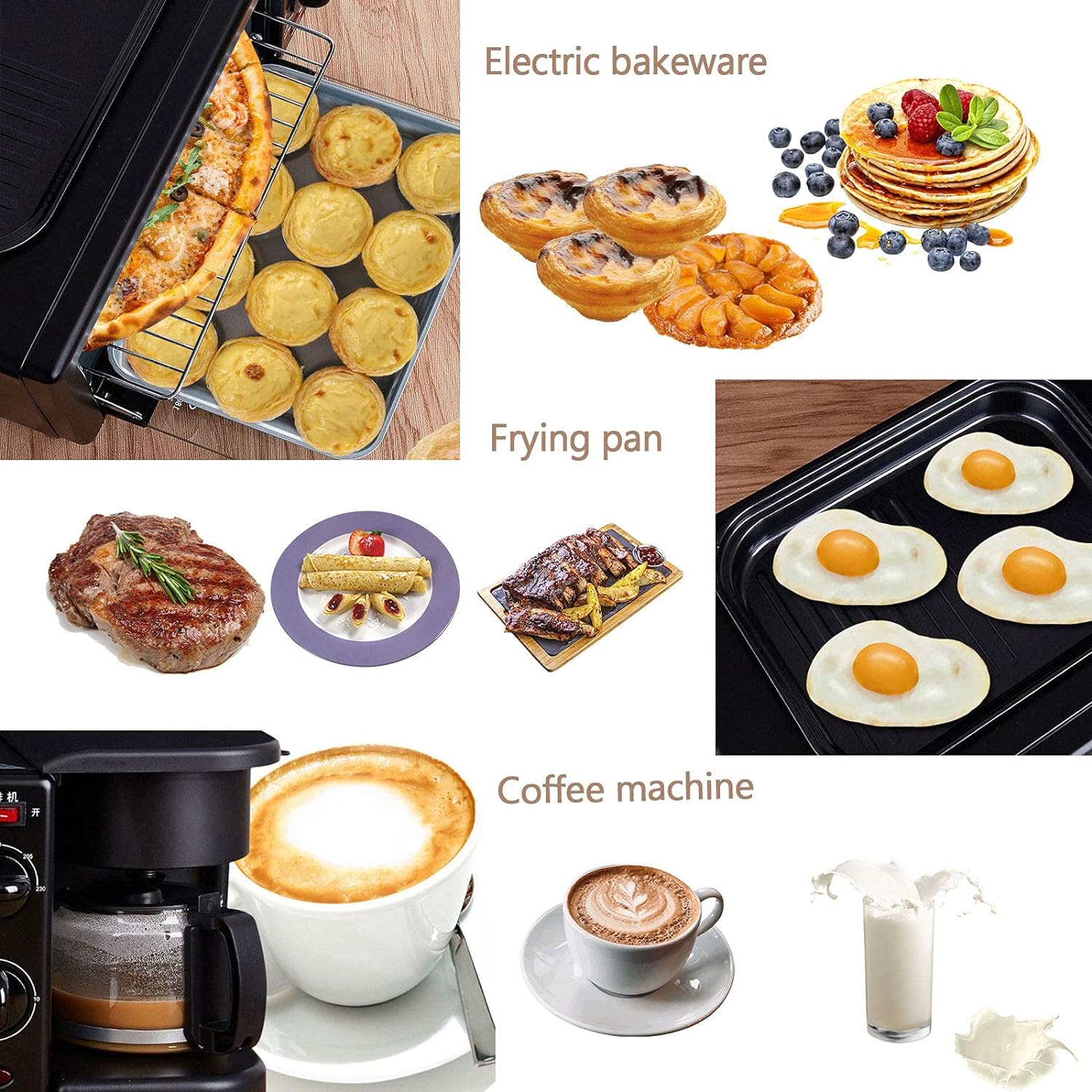 Sokany 3 σε 1 Πολυμηχάνημα Πρωινού Καφετιέρα Φριτέζα και Τοστιέρα Sokany 3 σε 1 Πολυμηχάνημα Πρωινού Καφετιέρα Φριτέζα και Τοστιέρα