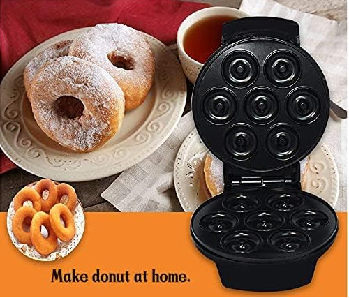 Sokany Αντικολλητική Μηχανή Παρασκευής Σπιτικών Ντόντατ 7 Θέσεων 1200W Sokany Αντικολλητική Μηχανή Παρασκευής Σπιτικών Ντόντατ 7 Θέσεων 1200W