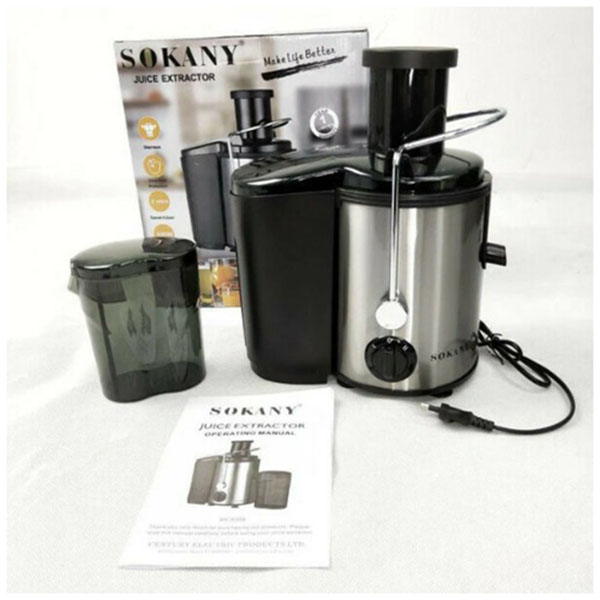 Sokany Αποχυμωτής 800W Inox-Ασημί Sokany Αποχυμωτής 800W Inox-Ασημί