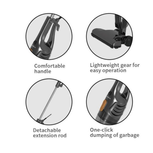 Sokany Ηλεκτρική Σκούπα Χειρός 1000W με Επεκτεινόμενο Κοντάρι για Όλες τις Επιφάνειες- Μαύρο Sokany Ηλεκτρική Σκούπα Χειρός 1000W με Επεκτεινόμενο Κοντάρι για Όλες τις Επιφάνειες- Μαύρο