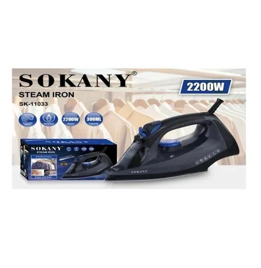 Sokany Ηλεκτρικό Σίδερο Ατμού 2200W Sokany Ηλεκτρικό Σίδερο Ατμού 2200W