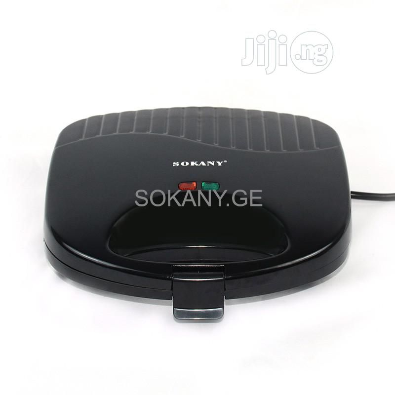 Sokany Βαφλιέρα με Αντικολλητικές Πλάκες και Προστασία από Υπερθέρμανση Sokany Βαφλιέρα με Αντικολλητικές Πλάκες και Προστασία από Υπερθέρμανση