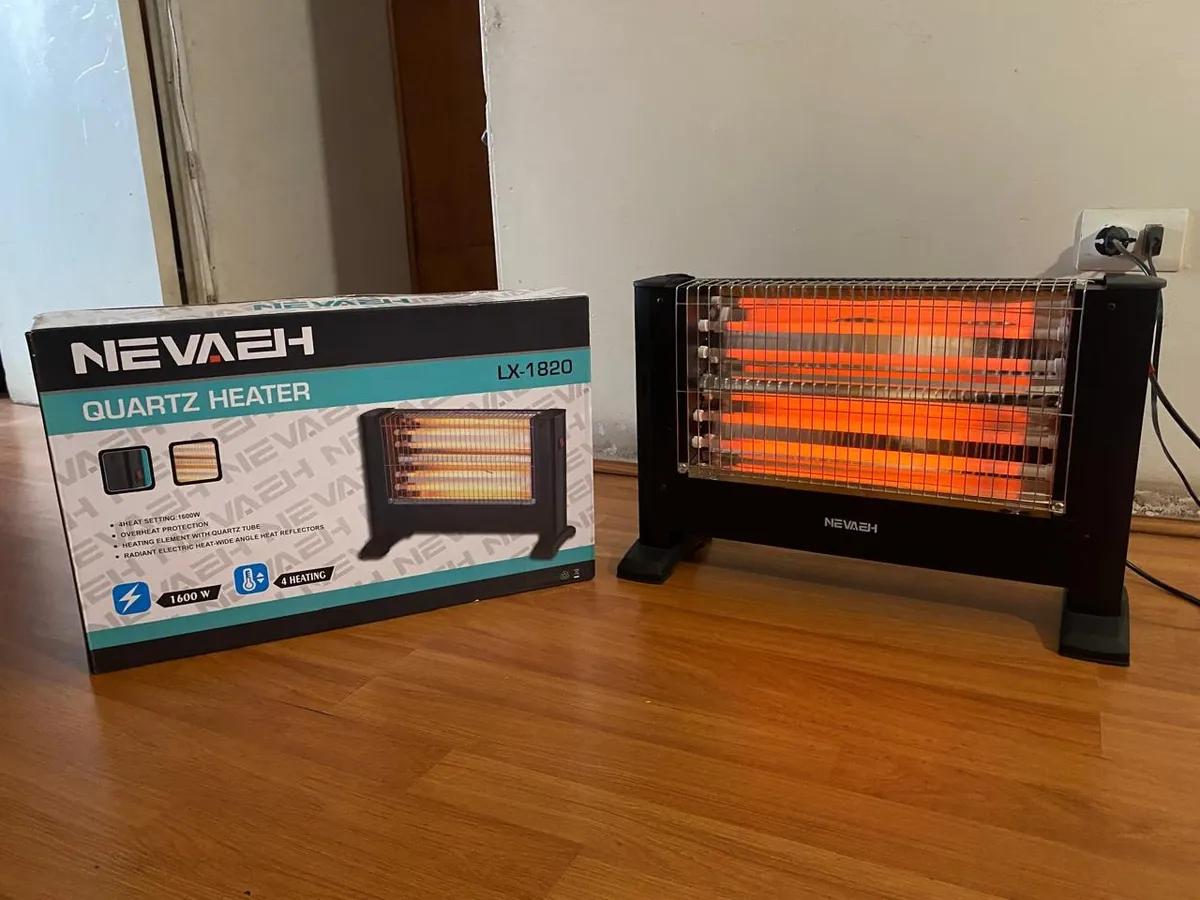 Σόμπα Χαλαζία Nevaeh 1600W με 4 Λυχνίες και Προστασία Υπερθέρμανσης Σόμπα Χαλαζία Nevaeh 1600W με 4 Λυχνίες και Προστασία Υπερθέρμανσης