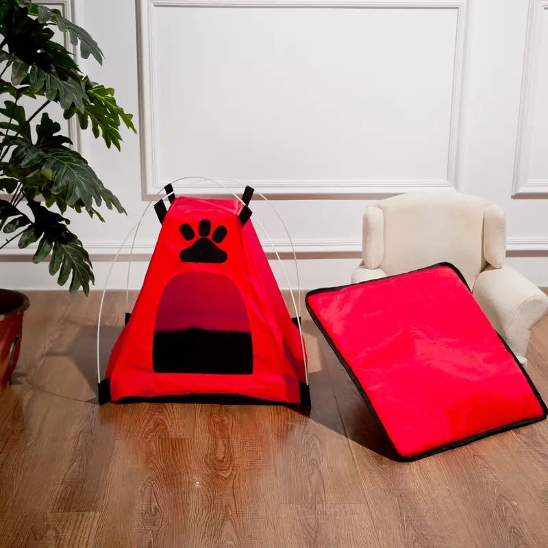 Σπιτάκι Σκύλου Σε Στυλ Σκηνής 40x40cm Σπιτάκι Σκύλου Σε Στυλ Σκηνής 40x40cm