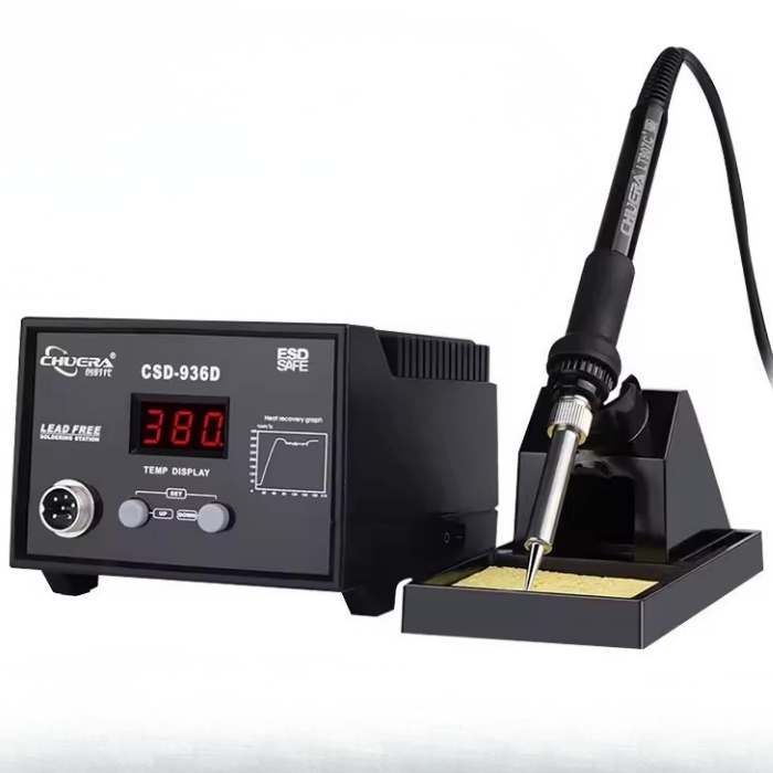 Σταθμός Συγκόλλησης Σταθερής Ρυθμιζόμενης Θερμοκρασίας με Ψηφιακή Οθόνη & ESD Προστασία Σταθμός Συγκόλλησης Σταθερής Ρυθμιζόμενης Θερμοκρασίας με Ψηφιακή Οθόνη & ESD Προστασία