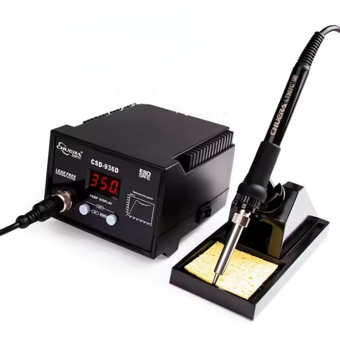 Σταθμός Συγκόλλησης Σταθερής Ρυθμιζόμενης Θερμοκρασίας με Ψηφιακή Οθόνη & ESD Προστασία Σταθμός Συγκόλλησης Σταθερής Ρυθμιζόμενης Θερμοκρασίας με Ψηφιακή Οθόνη & ESD Προστασία