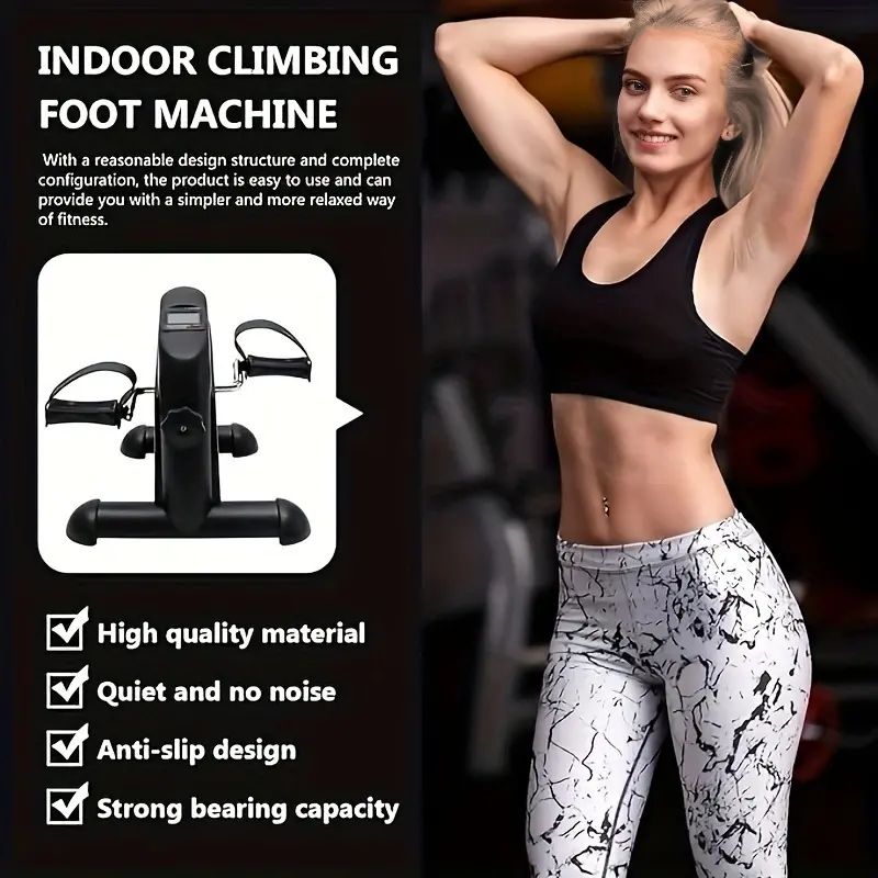 Στατικό Ποδήλατο Γυμναστικής Πεταλιέρα με Ρυθμιζόμενη Αντίσταση με Οθόνη Ενδείξεων LCD & Αντιολισθητικές Βάσεις 35x41x30 cm Στατικό Ποδήλατο Γυμναστικής Πεταλιέρα με Ρυθμιζόμενη Αντίσταση με Οθόνη Ενδείξεων LCD & Αντιολισθητικές Βάσεις 35x41x30 cm