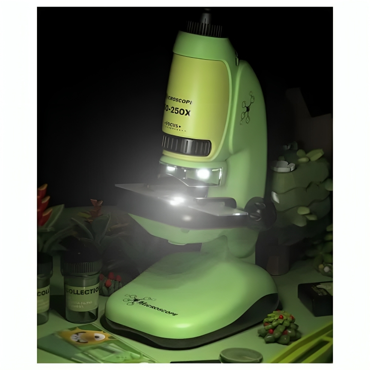 STEAM Παιδικό Εκπαιδευτικό Μικροσκόπιο με Μεγέθυνση 50-250x & LED Φωτισμό - Για Παιδιά από 8 Ετών STEAM Παιδικό Εκπαιδευτικό Μικροσκόπιο με Μεγέθυνση 50-250x & LED Φωτισμό - Για Παιδιά από 8 Ετών