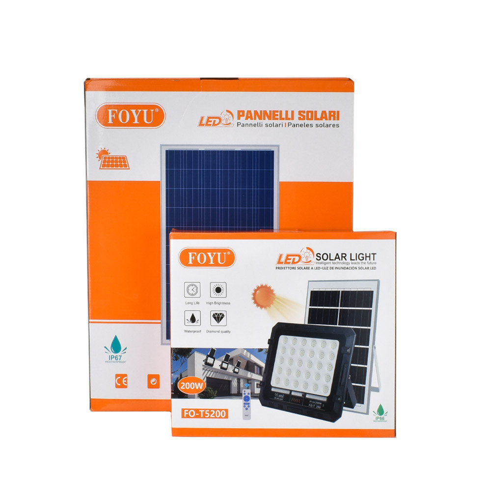 Στεγανός Ηλιακός Προβολέας LED 200W Ψυχρός Λευκός Φωτισμός - 6500K με Τηλεχειριστήριο & Προστασία IP66 Στεγανός Ηλιακός Προβολέας LED 200W Ψυχρός Λευκός Φωτισμός - 6500K με Τηλεχειριστήριο & Προστασία IP66