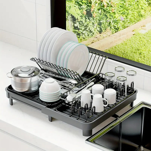 Στεγνωτήρας Νεροχύτη Μεταλλικός 40.89×53.09×7.87cm Στεγνωτήρας Νεροχύτη Μεταλλικός 40.89×53.09×7.87cm