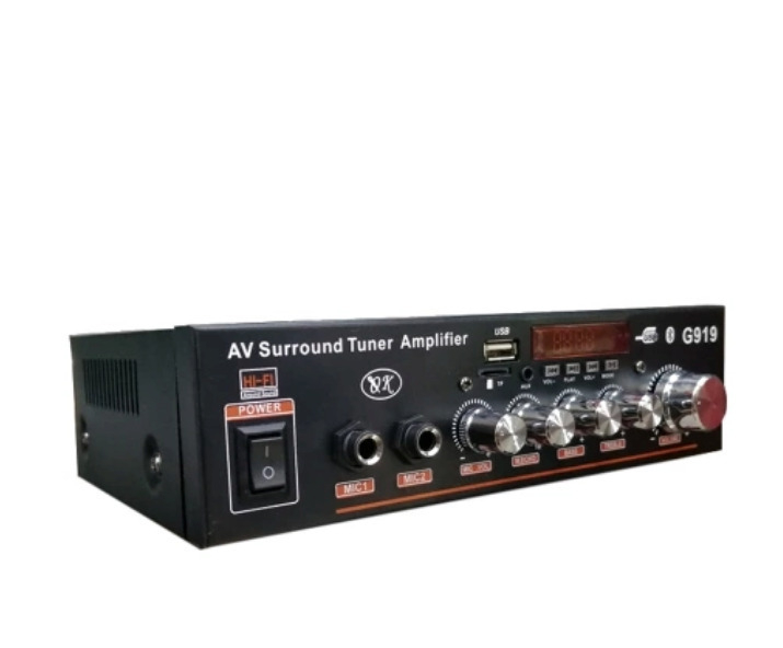 Στερεοφωνικός Ενισχυτής Ήχου Bluetooth Hi-Fi 2x18W με FM, USB & Τηλεχειριστήριο Pervoi Στερεοφωνικός Ενισχυτής Ήχου Bluetooth Hi-Fi 2x18W με FM, USB & Τηλεχειριστήριο Pervoi