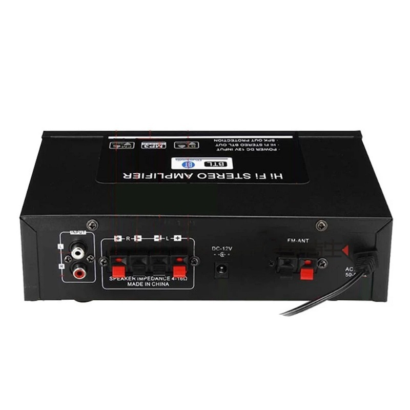 Στερεοφωνικός Ενισχυτής Ήχου Bluetooth Hi-Fi 2x18W με FM, USB & Τηλεχειριστήριο Pervoi Στερεοφωνικός Ενισχυτής Ήχου Bluetooth Hi-Fi 2x18W με FM, USB & Τηλεχειριστήριο Pervoi