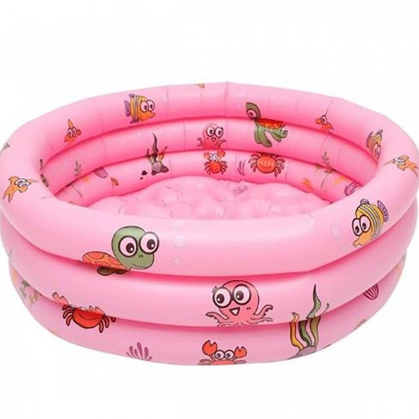 Στρογγυλή Παιδική Φουσκωτή Πισίνα 150x40cm Ροζ Στρογγυλή Παιδική Φουσκωτή Πισίνα 150x40cm Ροζ