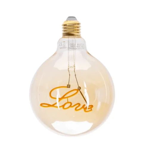 Στρογγυλός Λαμπτήρας “LOVE” Ε27 4W 1800K AIGOSTAR Στρογγυλός Λαμπτήρας “LOVE” Ε27 4W 1800K AIGOSTAR