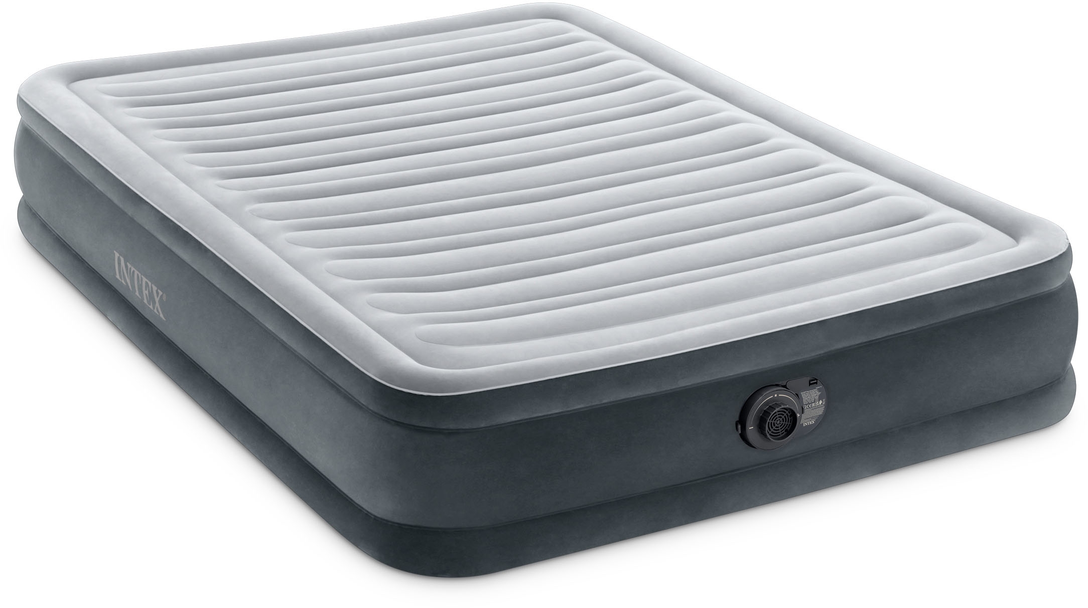 INTEX Φουσκωτό Υπέρδιπλο Βελουτέ Στρώμα Ύπνου με Εσωτερική Αντλία 152x203x33cm INTEX Φουσκωτό Υπέρδιπλο Βελουτέ Στρώμα Ύπνου με Εσωτερική Αντλία 152x203x33cm