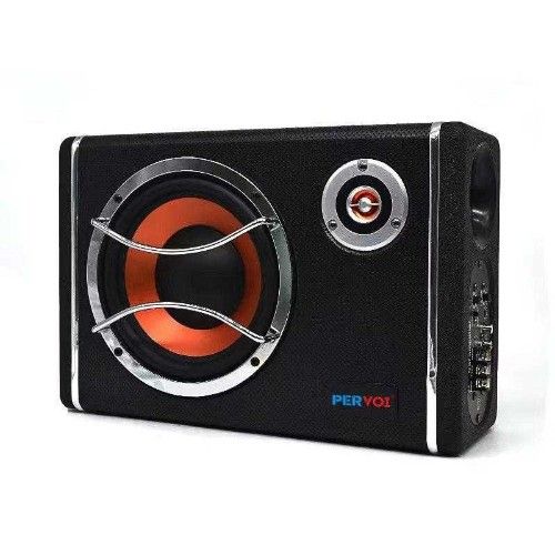 Subwoofer - Ηχείο Αυτοκινήτου με Ενισχυτή 12V 80W και AUX - Pervoi Subwoofer - Ηχείο Αυτοκινήτου με Ενισχυτή 12V 80W και AUX - Pervoi
