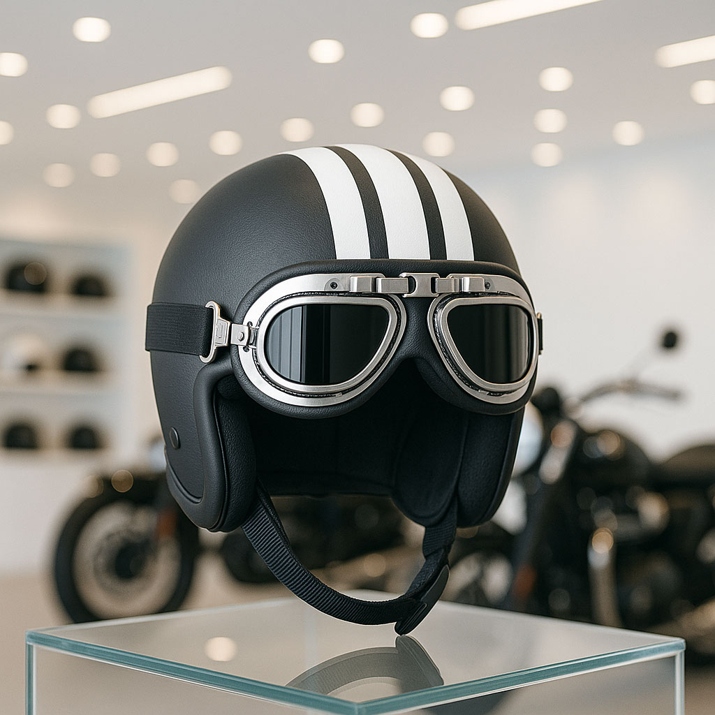 Συλλεκτικό Retro Κράνος Μηχανής για Διακόσμηση-Vintage Decorative Motorcycle Helmet Collector’s Edition Συλλεκτικό Retro Κράνος Μηχανής για Διακόσμηση-Vintage Decorative Motorcycle Helmet Collector’s Edition