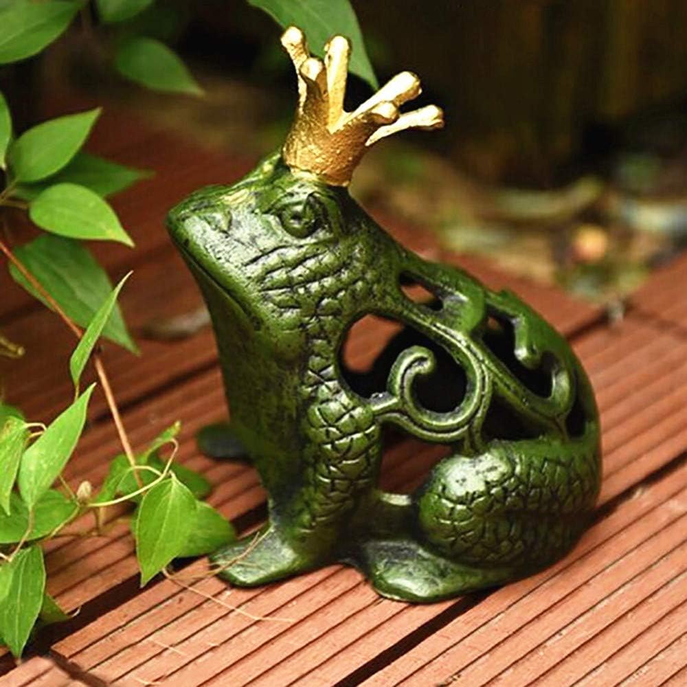 Συμβολικός Διακοσμητικός Μαντεμένιος Βάτραχος Τύχης 16εκ με Κορόνα Συμβολικός Διακοσμητικός Μαντεμένιος Βάτραχος Τύχης 16εκ με Κορόνα