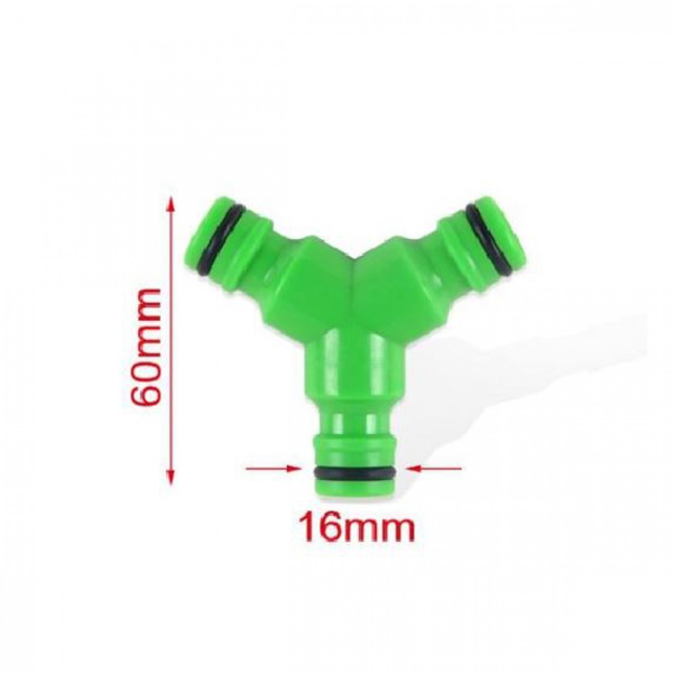 Σύνδεσμος για Αυτόματο Ρακόρ με Τρείς Υποδοχές σε Πράσινο Χρώμα 6x1.6 cm Σύνδεσμος για Αυτόματο Ρακόρ με Τρείς Υποδοχές σε Πράσινο Χρώμα 6x1.6 cm