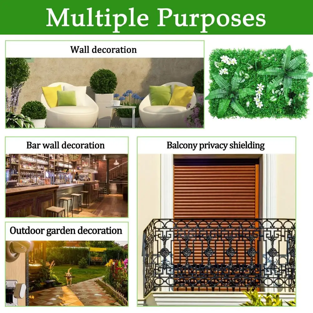 Συνθετικό Πάνελ με Σύνθεση Φυτών 60Χ40 για Διακόσμηση ή Επένδυση Τοίχου και Βεράντας Συνθετικό Πάνελ με Σύνθεση Φυτών 60Χ40 για Διακόσμηση ή Επένδυση Τοίχου και Βεράντας