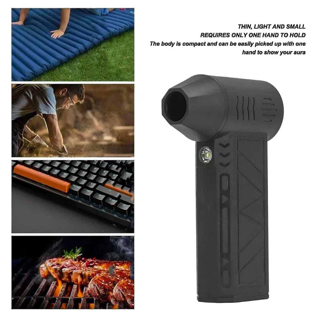 Super Jet Fan Ασύρματος Φορητός Φυσητήρας με 4 Ταχύτητες και Φακό 130000 RPM Super Jet Fan Ασύρματος Φορητός Φυσητήρας με 4 Ταχύτητες και Φακό 130000 RPM