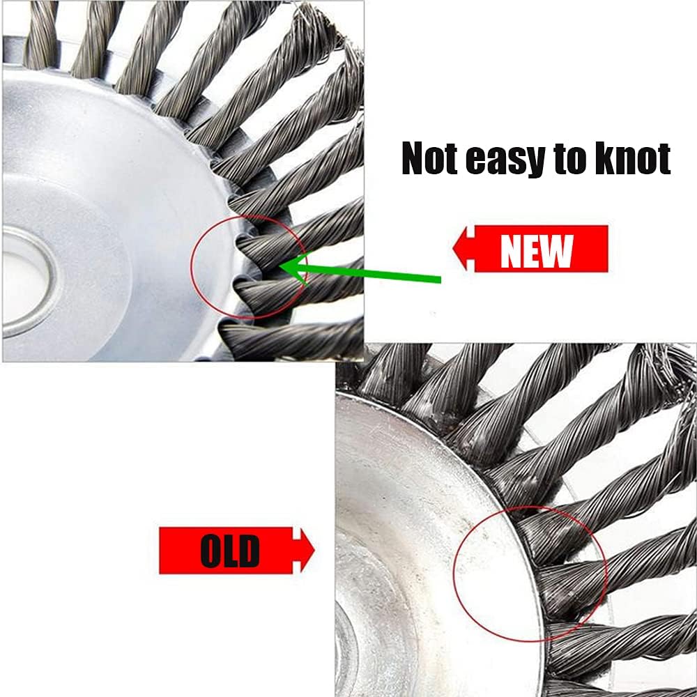 Συρμάτινη Κεφαλή Χορτοκοπτικού - Συρματόβουρτσα 6 Ιντσών - 150 x 150 x 55mm Συρμάτινη Κεφαλή Χορτοκοπτικού - Συρματόβουρτσα 6 Ιντσών - 150 x 150 x 55mm